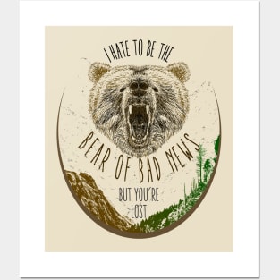 Bear of Bad News Posters and Art